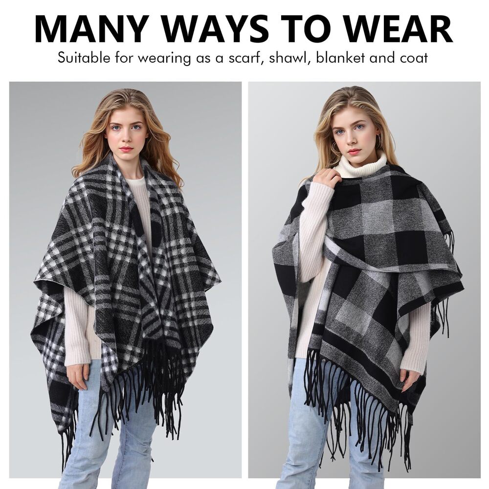 7144 Shawl Wraps For Women, Elegant Open Front Cape Ponchos Women